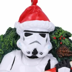 Christmas Decoration (ornament) Stormtrooper - Wreath -Figures Sales Store b5695u6