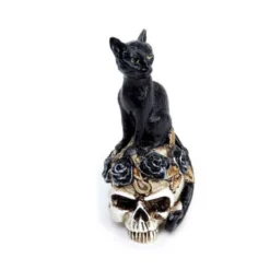 Decoration ALCHEMY GOTHIC - Cat / Skull -Figures Sales Store cat skull miniturek