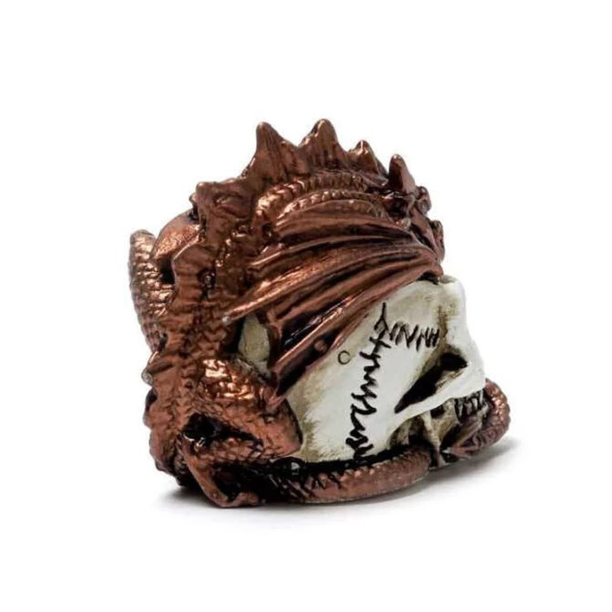 Decoration ALCHEMY GOTHIC - Dragon Keeper Skull 7 Decoration ALCHEMY GOTHIC - Dragon Keeper Skull - Image 5