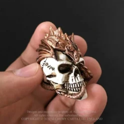 Decoration ALCHEMY GOTHIC - Dragon Keeper Skull 13 Decoration ALCHEMY GOTHIC - Dragon Keeper Skull -Figures Sales Store dragon keepers skull miniture005