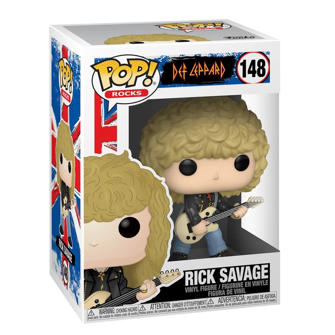 Figure Def Leppard - POP! - Rick Savage 4 Figure Def Leppard - POP! - Rick Savage - Image 2