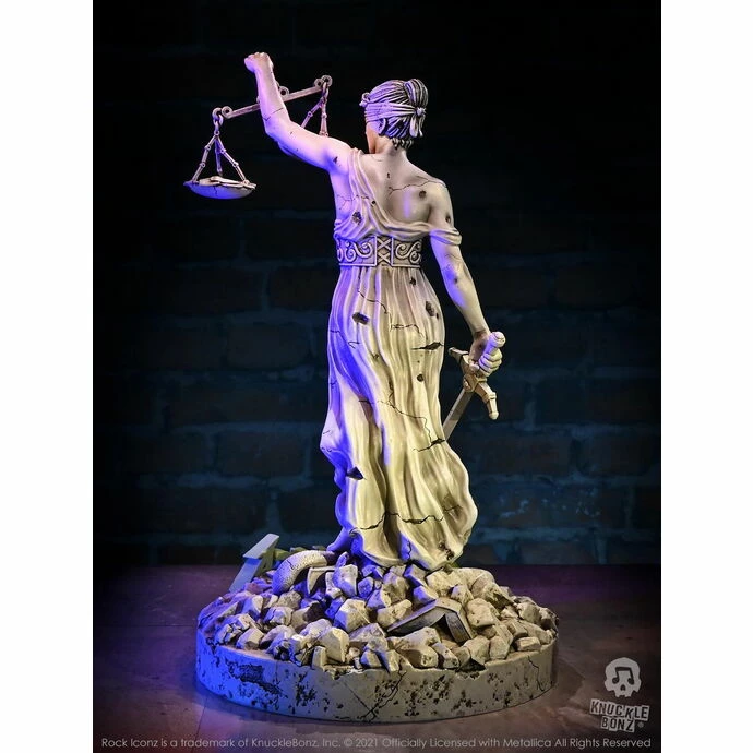 Figure Metallica - Rock Icons On Tour Statue Lady Justice - KNUCKLEBONZ 6 Figure Metallica - Rock Icons On Tour Statue Lady Justice - KNUCKLEBONZ - Image 4