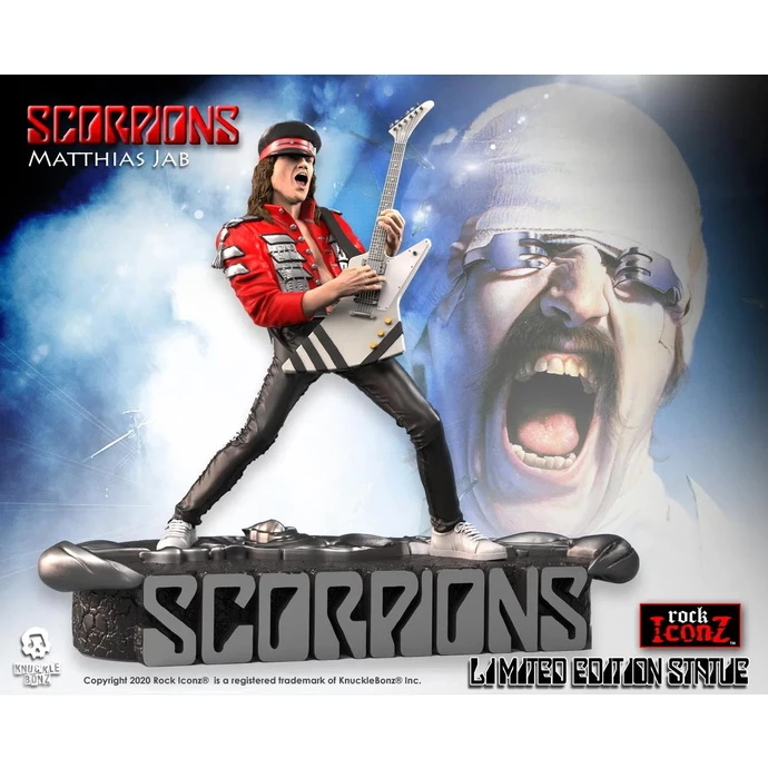 Action Figure Scorpions - Matthias Jabs - KNUCKLEBONZ 3 Action Figure Scorpions - Matthias Jabs - KNUCKLEBONZ