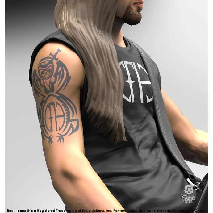 Figure Pantera - Rock Iconz Statue - Rex Brown 8 Figure Pantera - Rock Iconz Statue - Rex Brown - Image 6