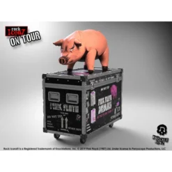 Decoration Pink Floyd - Rock Ikonz On Tour - The Pig - KNUCKLEBONZ -Figures Sales Store pig d1 1502