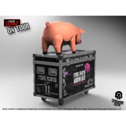 Decoration Pink Floyd - Rock Ikonz On Tour - The Pig - KNUCKLEBONZ -Figures Sales Store pig d1 1504