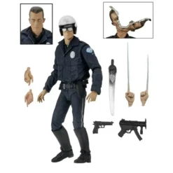 Cartoon Figure Terminator 2 - T-1000 - Motorcycle Cop