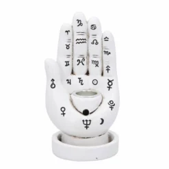 Decoration (incense) Palmistry Backflow - White
