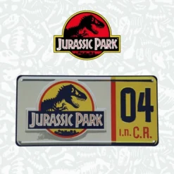 Sign Jurassic Park - Replica 1/1 Dennis Nedry License Plate -Figures Sales Store x fntk jp 131 d