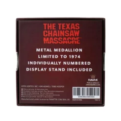 Medallion Texas Chainsaw Massacre - Logo Limited Edition -Figures Sales Store x fntk tcm 10 c