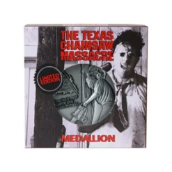 Medallion Texas Chainsaw Massacre - Logo Limited Edition -Figures Sales Store x fntk tcm 10 d