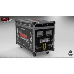 Decoration Scorpions - Rock Iconz On Tour World Tour 1984 Road Case Statue + Stage Backdrop - KNUCKLEBONZ -Figures Sales Store x kbscorpcase100 b