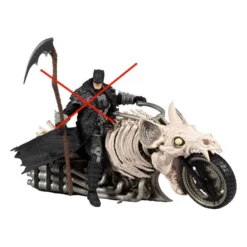 Action Figure Dark Nights - Death Metal - DC Multiverse Vehicle Batcycle -Figures Sales Store x mcf15705 5 d