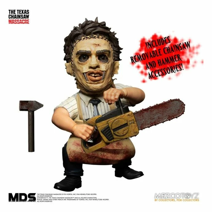 Figure Texas Chainsaw Massacre - MDS Action Figure Leatherface 3 Figure Texas Chainsaw Massacre - MDS Action Figure Leatherface